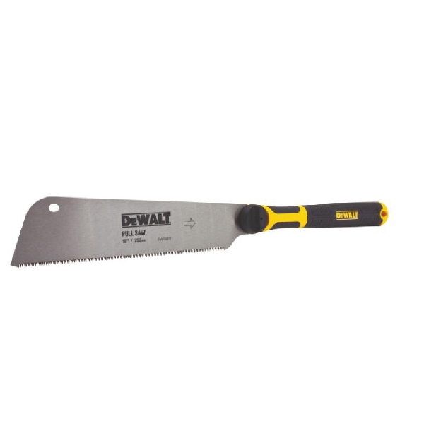 DWHT20215 Single Edge Pull Saw, 9 in L Blade, 14 TPI, Metal Blade, Ergonomic Handle, Bi-Material Handle