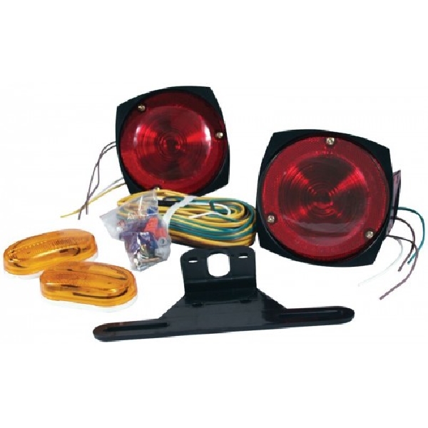 Uriah Products UL540000 Submersible Light Kit, Includes: (2) Stop or Tail or Turn lights, 25 ft Trailer Wire Harness