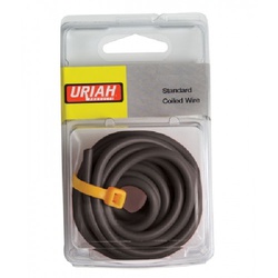 UA501870 Primary Wire, 18 AWG Wire, 12 VDC, Black Sheath, 40 ft L