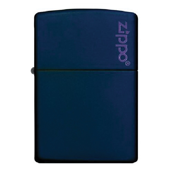 Zippo 239ZL Classic Pocket Lighter with Zippo Logo, Lighter Fluid, Refillable: Yes, Navy - 2