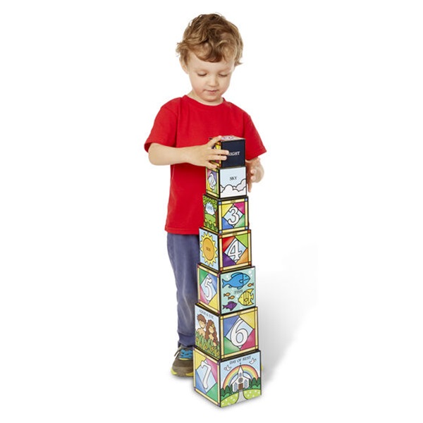 Melissa & Doug 2777 Stacking and Nesting Blocks, 2 to 4 years - 3