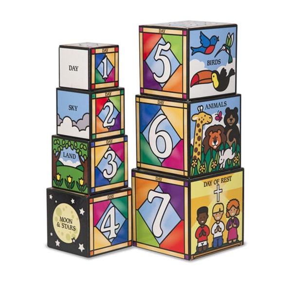 Melissa & Doug 2777 Stacking and Nesting Blocks, 2 to 4 years - 4