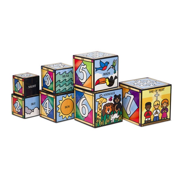 Melissa & Doug 2777 Stacking and Nesting Blocks, 2 to 4 years - 5