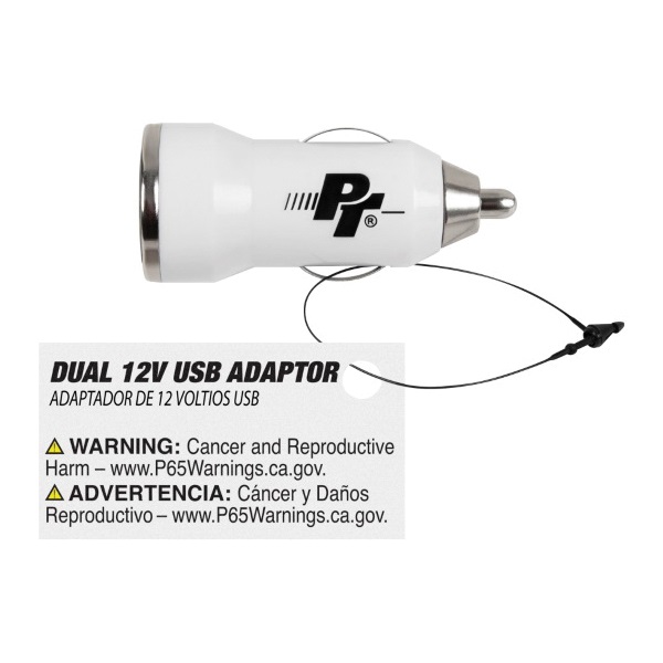 Performance Tool W2556 Adapter, 5 V Output, 1000/2100 mA Output, 2-Output Connection, USB Output