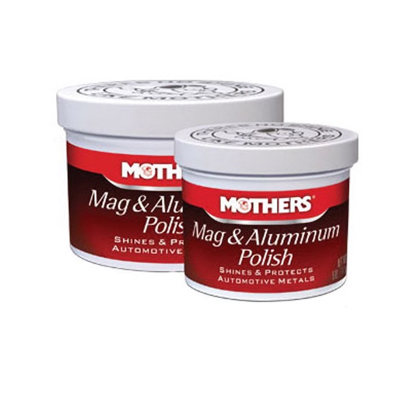 Mothers 5100 Mag and Aluminum Polish, 5 oz, Solid, Pine - 1
