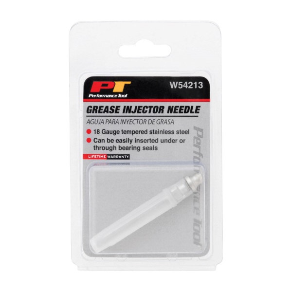 Performance Tool W54213 Grease Injector Needle, 3000 psi Pressure, Stainless Steel