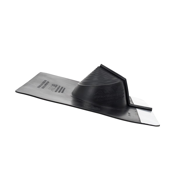 Master Flash Series 14090 Roof Flashing, 0 to 5-3/8 in Pipe, EPDM Rubber
