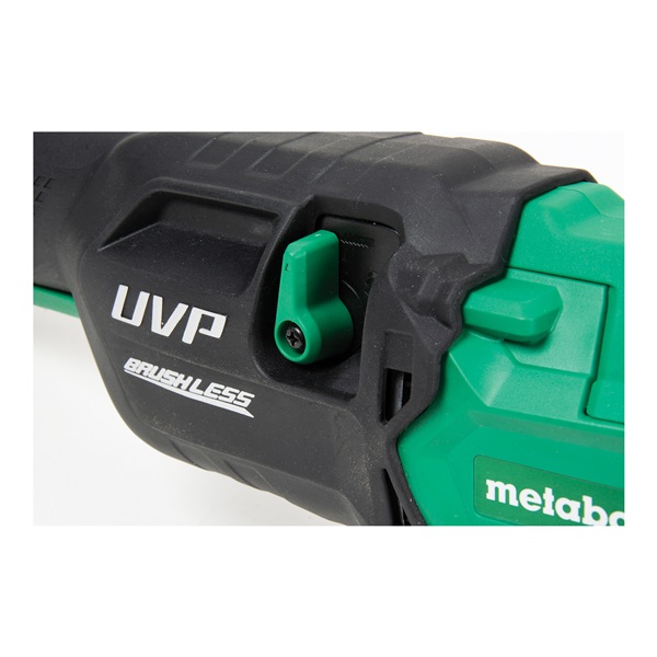 Metabo HPT CR36DAQ4M Reciprocating Saw, Tool Only, 36 V, 4 Ah, 6 in L Blade, 1-1/4 in L Stroke, 0 to 3000 spm - 2