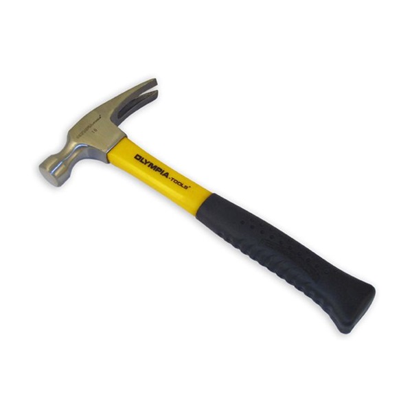 Olympia Tools 60-322 Hammer, 16 oz Head, Rip, Steel Alloy Head, 13-1/8 in OAL