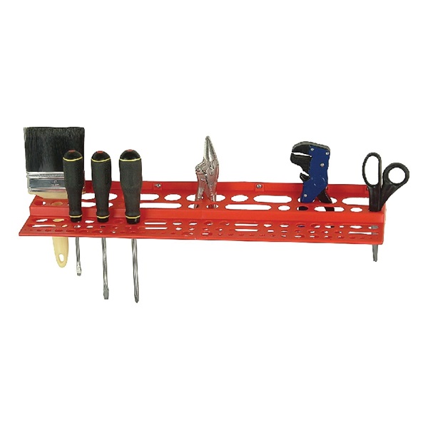 RTR-96 Tool Rack, 96-Tool Holder, 2-3/4 in W, 6 in H, 24 in L, Polypropylene