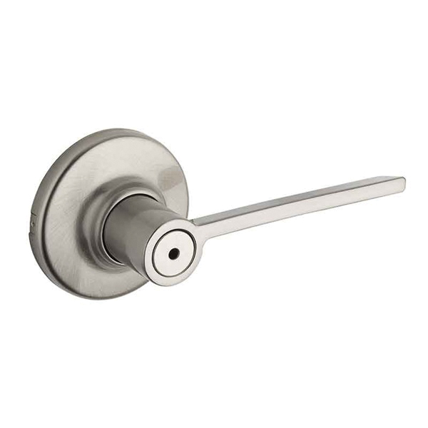 300LRL 15 CP V1 Privacy Lever, Satin Nickel, Zinc, Residential, Reversible Hand, 3 Grade