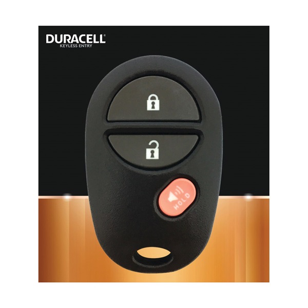 448586 Remote Key, 3-Button Fob