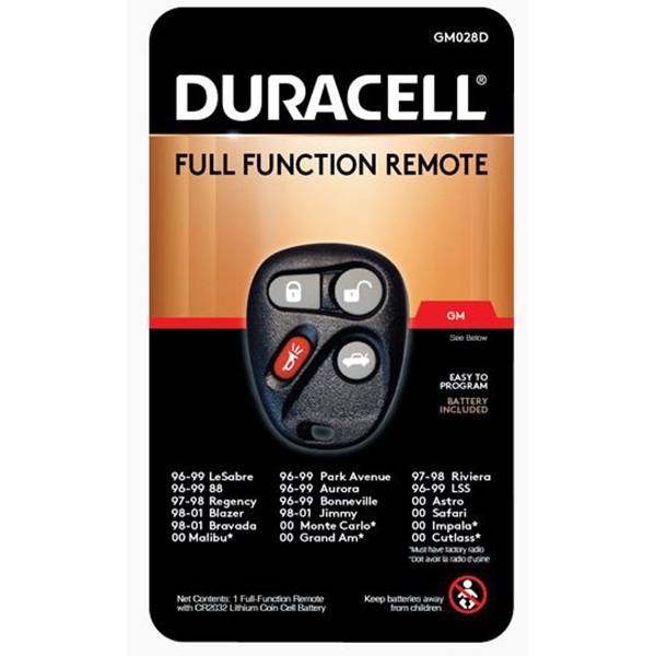 448611 Full Function Remote Fob