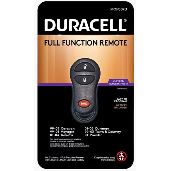 448619 Full Function Remote Fob