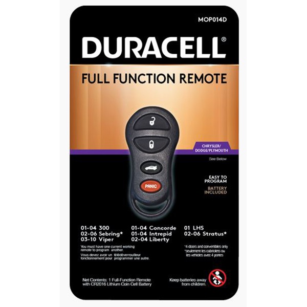 448621 Full Function Remote Fob
