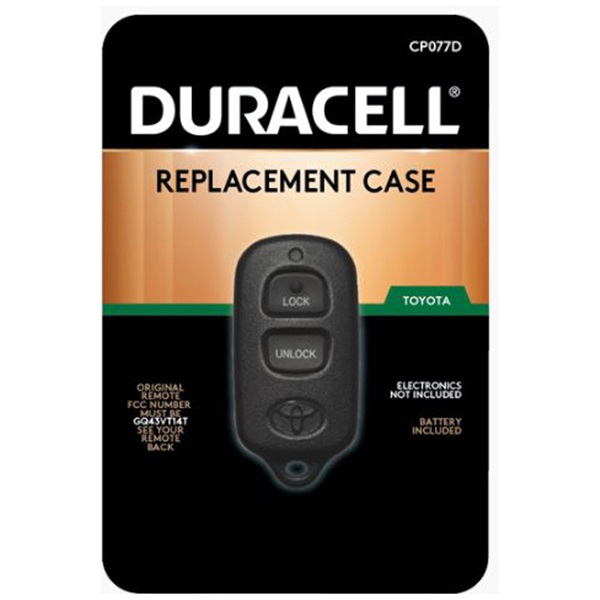 449707 (CP077D) Remote Replacement Case, 4-Button, Shell