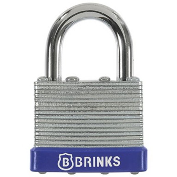 172-40401 Padlock, 1/4 in Dia Shackle, Steel Shackle, Steel Body, Chrome, 40 mm W Body