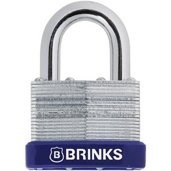 172-50091 Padlock, 3/8 in Dia Shackle, Boron Steel Shackle, Steel Body, Chrome, 50 mm W Body