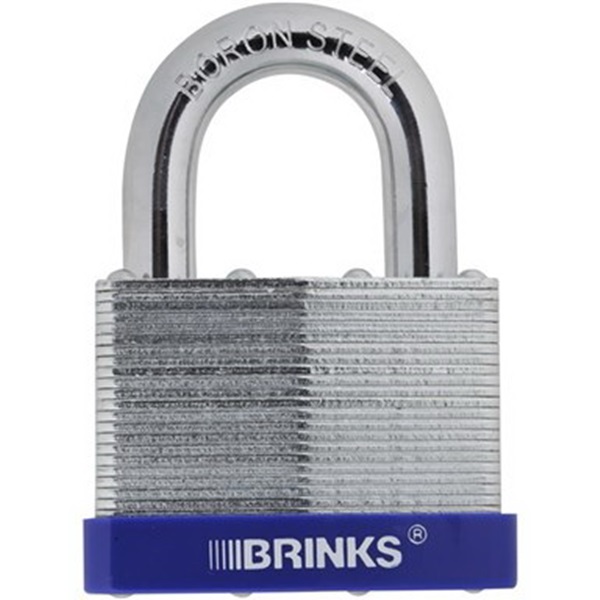 172-60091 Padlock, 3/8 in Dia Shackle, 1-1/8 in H Shackle, Boron Steel Shackle, Steel Body, 60 mm W Body