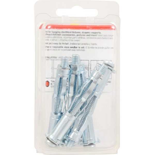 Hillman 41307 Hollow Wall Anchor, Long L, 5/PK