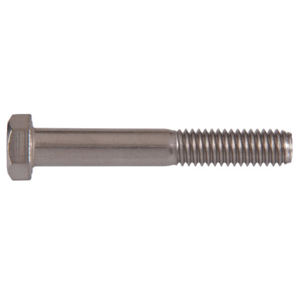 HILLMAN 8933 Hex Cap Screw, 5/16-18 Thread, 1-1/2 in OAL, Stainless Steel, USS Measuring, Coarse Thread - 2