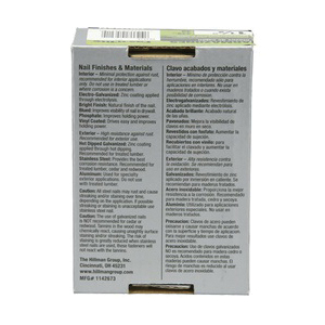 Box Nails, Fas-N-Tite, Hot Dipped, Galvanized, 1-1/2 in, 1 lb, - 2