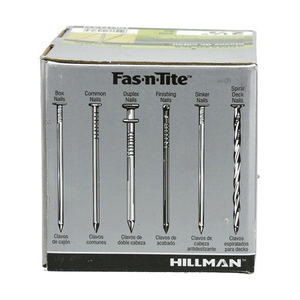 Box Nails, Fas-N-Tite, Hot Dipped, Galvanized, 2-1/2 in, 5 lb, - 3