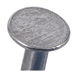 Hillman 461380 Underlayment Nail, 1-1/4 in L, Steel, Bright, Flat Head, Ring Shank, 1 lb