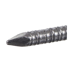 Hillman 461380 Underlayment Nail, 1-1/4 in L, Steel, Bright, Flat Head, Ring Shank, 1 lb