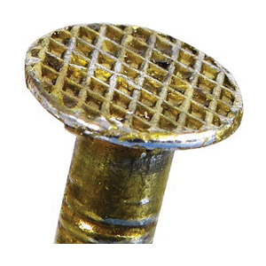 Sinker Nails, Fas-N-Tite, Vinyl Coated, 3-1/4 in, 1 lb, - 3