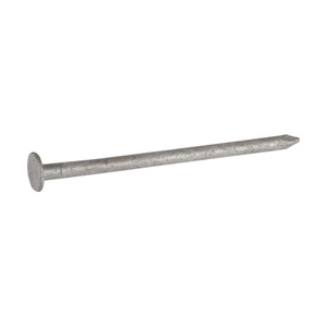 Fas-n-Tite 461316 Nail, 6D, 2 in L, Steel, Galvanized, Flat Head, Smooth, Thin Shank, Silver, 1 lb