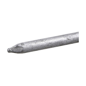 Fas-n-Tite 461316 Nail, 6D, 2 in L, Steel, Galvanized, Flat Head, Smooth, Thin Shank, Silver, 1 lb