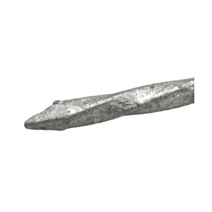 Hillman 461437 Siding Nail, 8d, 2-1/2 in L, Steel, Galvanized, Flat Head, Spiral Shank, 1 lb
