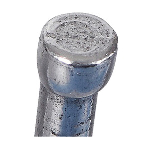 Fas-n-Tite 461376 Finishing Nail, 16D, 3-1/2 in L, Steel, Bright, Cupped Head, Thin Shank, 1 lb