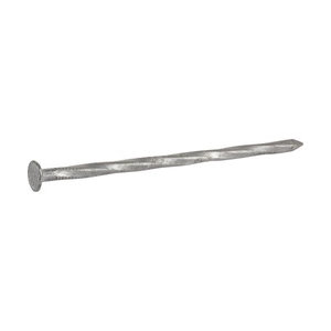 Fas-n-Tite 461349 Nail, 16D, 3-1/2 in L, Steel, Galvanized, Flat Head, Spiral Shank, 5 lb