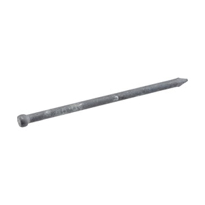 Fas-n-Tite 461640 Finishing Nail, 10D, 3 in L, Steel, Hot-Dipped Galvanized, Brad Head, Thin Shank, 1 lb