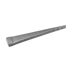 Fas-n-Tite 461405 Nail, Concrete Nails, 4D, 1-1/2 in L, Steel, Bright, Flat Head, Tapered Shank, 1 lb