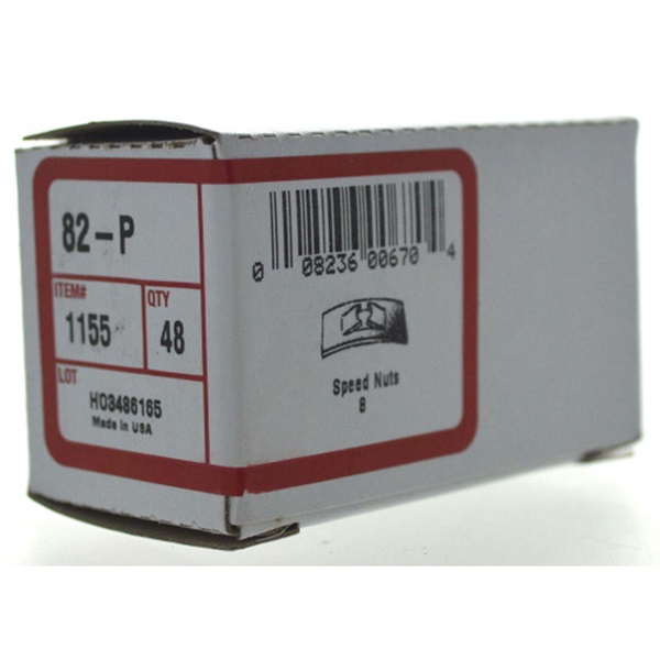 Flat Speed Nut, Hillman, Steel - 2