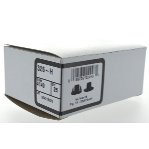 Long Prong Tee Nut, Hillman, Stainless Steel, 1/4 in x 20 x 5/16 in x 3/4 in - 2