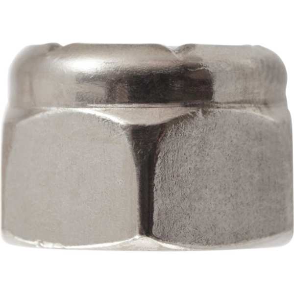 Stop Nut, Hillman, Stainless Steel, Nylon Insert, Coarse, 5/16 in 18, USS, 2 pk - 3
