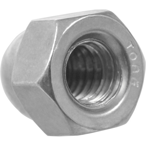 Acorn Nut, Hillman, Stainless Steel, 1/4 in x 20, 1 pk - 2
