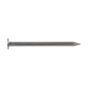 Hillman 122551 Wire Nail, 1 in L, Steel, Flat Head, Smooth Shank, Silver, 2 oz, 2/oz
