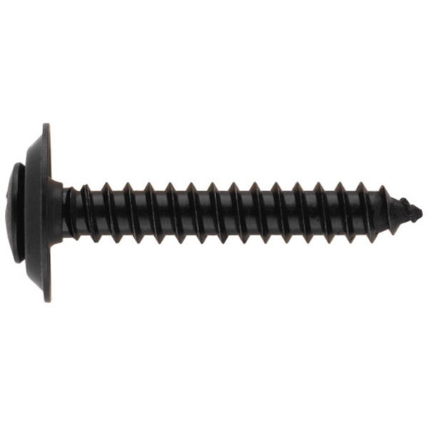 Trim Screw, Hillman, Black-Phosphate, Phillips-Drive, Oval-Head, #10 x 1-1/4 in - 2