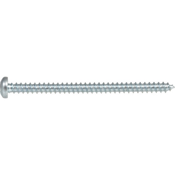 Sheet Metal Screw, Hillman, Zinc-Plated, Square-Drive, Pan-Head, #10 x 2 in, 25 pk - 2
