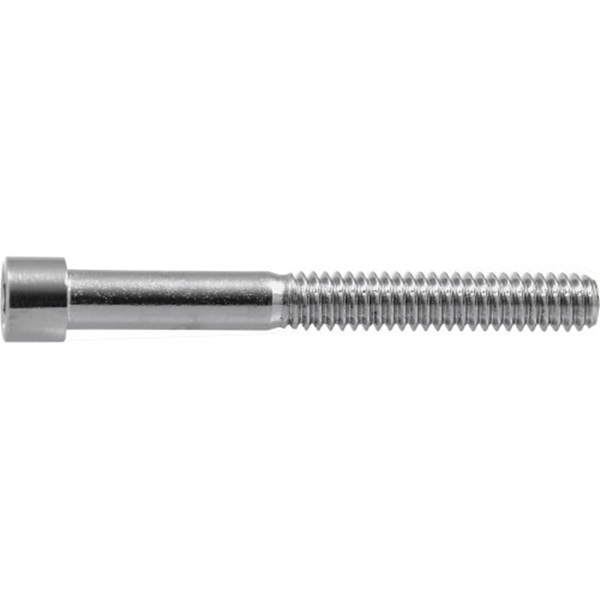 Cap Screw, Hillman, Chrome, Socket-Drive, Smooth-Head, 1/4 in-20 x 2-1/4 in - 2