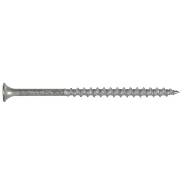 Hillman 40430 Deck Screw, #10 Thread, 3-3/4 in L, Phillips Drive, Galvanized, 50 PK