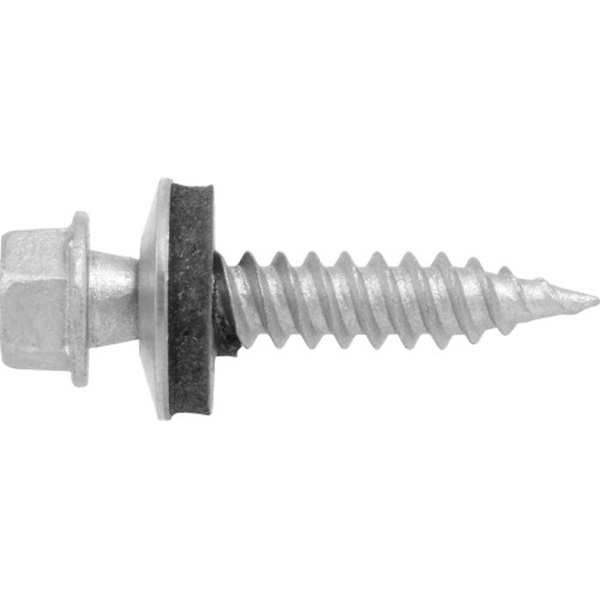 Screw, Hillman, Hex-Drive, Self-Piercing, Sheeter #10 x 1-1/2 in - 2
