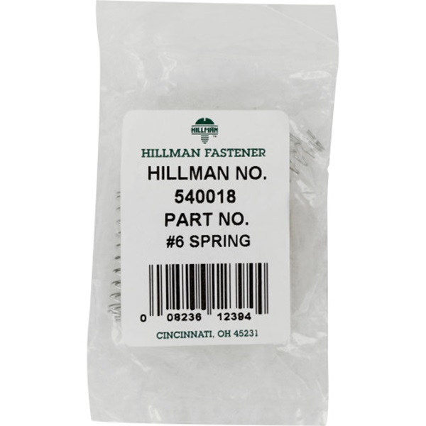 Compression Spring, Hillman, #6 - 3