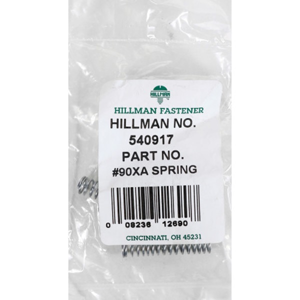 HILLMAN 540917 Compression Spring, 11/2 in L, Steel