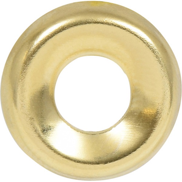 Countersunk, Hillman, Finish Washer, Brass, #8, 6 pk - 2